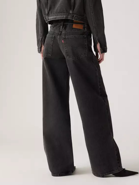 Джинси жіночі Levi's Xl Straight Influential Lady A8701-0003 W25L31 Чорні (5401157488164) - зображення 2