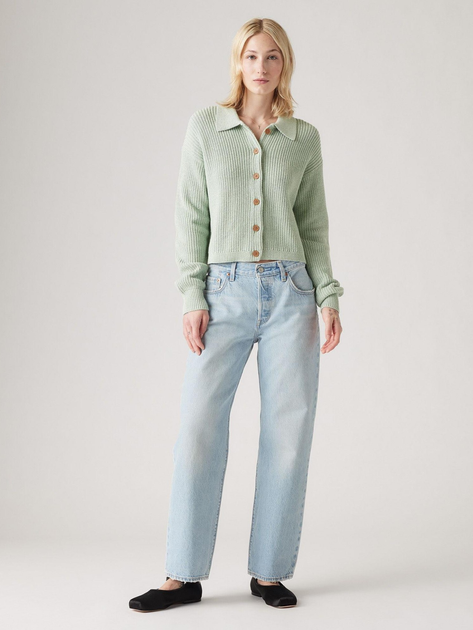 Jeansy regular fit damskie Levi's 501 90S Ankle By Your Side A9150-0001 27-27 Błękitne (5401157502839) - obraz 3