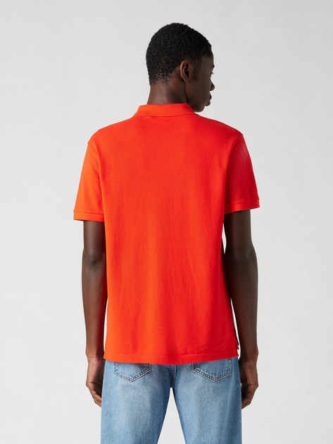 Koszulka polo męska Levi's Levis Hm Polo Paris Embroidery Flame Sc 35883-0223 M Czerwona (5401157367681) - obraz 2