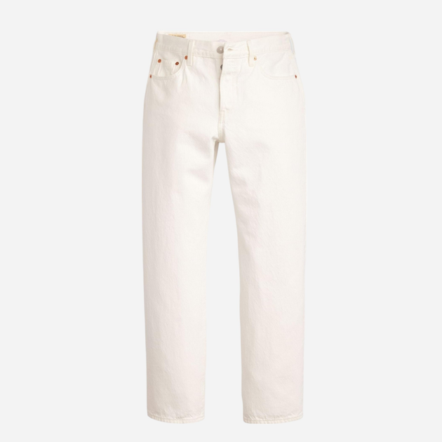 Jeansy regular fit damskie Levi's 501 90S Ankle Blank Slate A9150-0004 28-29 Białe (5401157504116) - obraz 7