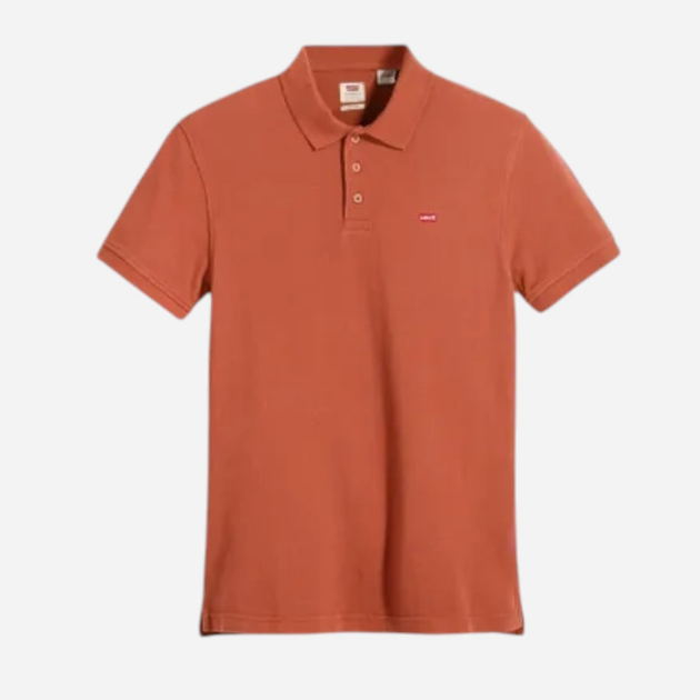 Koszulka polo męska Levi's Levis Hm Polo Etruscan Red Pique 35883-0278 L Pomarańczowa (5401187099552) - obraz 5