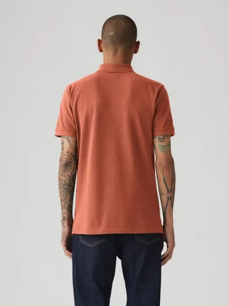 Koszulka polo męska Levi's Levis Hm Polo Etruscan Red Pique 35883-0278 XL Pomarańczowa (5401187099576) - obraz 2