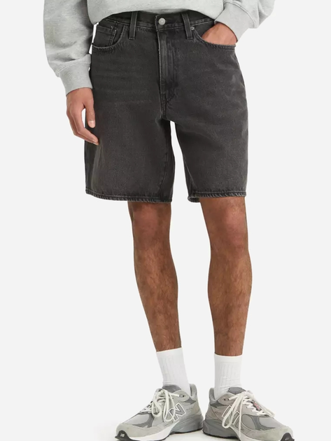 Spodenki męskie jeansowe Levi's 468 Loose Shorts We Got Motion Shorts A8461-0006 34 Ciemnoszare (5401157215845) - obraz 1