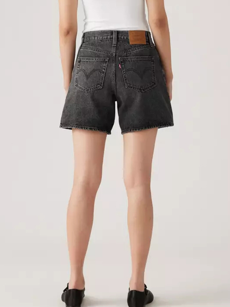Spodenki damskie jeansowe krótkie Levi's High Baggy Short Wheres My Phone A9311-0003 27 Czarne (5401157177396) - obraz 2