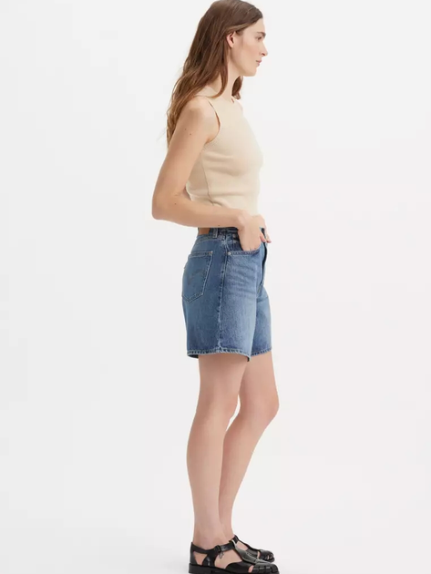 Шорти джинсові короткі жіночі Levi's High Baggy Short Worn Memory Short A9311-0005 24 Сині (5401157248652) - зображення 5