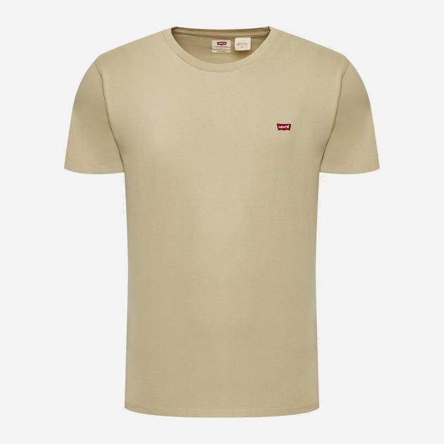 Koszulka męska bawełniana Levi's Ss Original Hm Tee Fields Of Rye Jersey 56605-0131 L Oliwkowa (5401043316373) - obraz 5