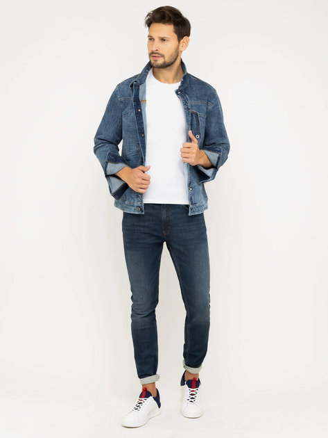 Koszulka męska bawełniana Levi's Crewneck Graphic 79681-0000 M Biały/Czarny (5400816407010) - obraz 4