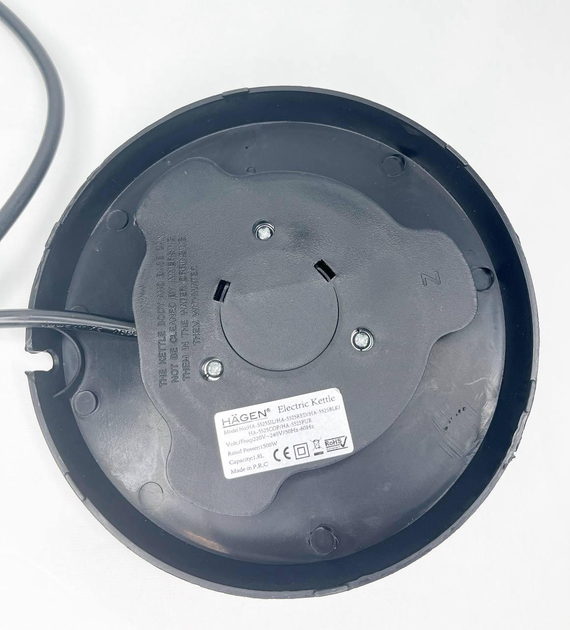 Електрочайник Hagen HA5525-SIL "B" Б/В - зображення 7