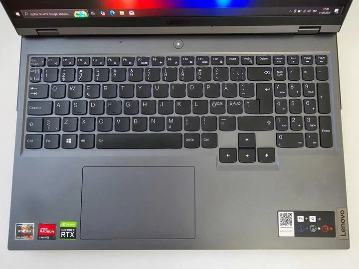Ноутбук Lenovo Legion 5 PRO R7 5800H/RTX 3070/RAM 16GB/SSD 1TB/QHD 165Hz Б\В - зображення 4