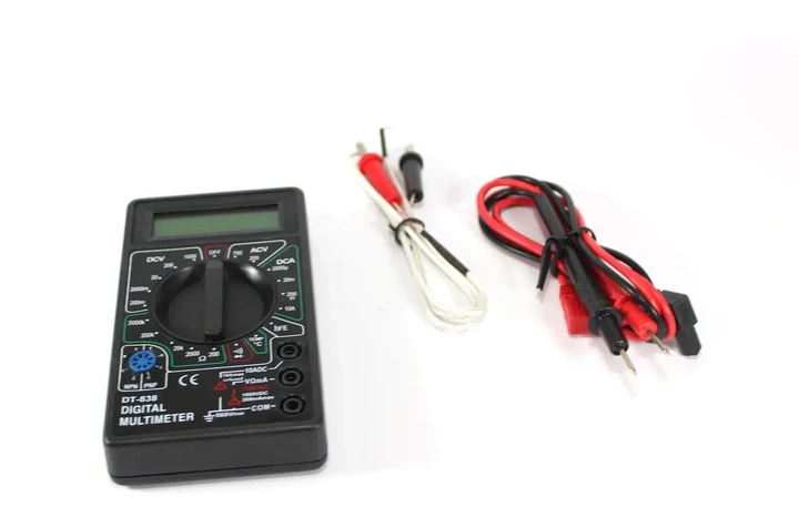Мультиметр тестер вольтметр амперметр Digital DT-838 - изображение 5