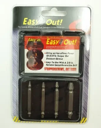 Набор бит экстракторов для выкручивания шурупов болтов в коробке EASY OUT - изображение 4