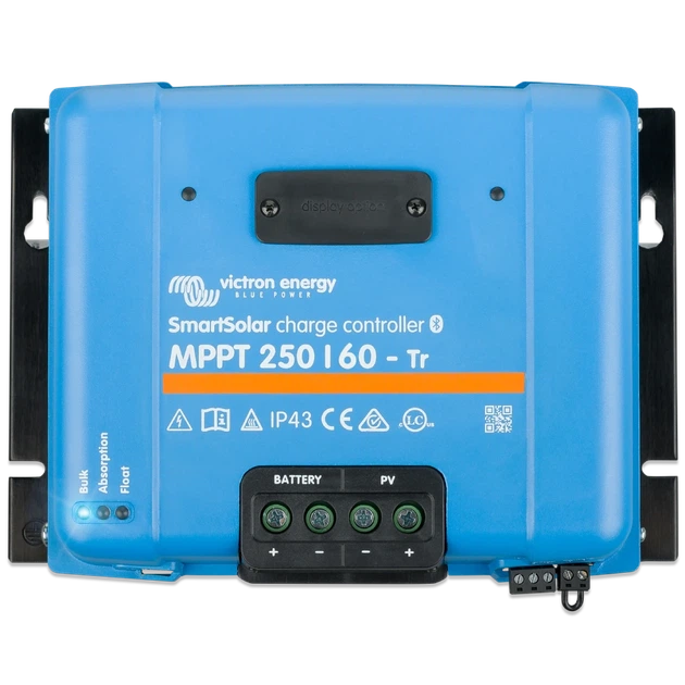 Контролер заряду Victron Energy SmartSolar MPPT 250/60-Tr 12/24/48 В - Фото 1 Контролер заряду Victron Energy SmartSolar MPPT 250/60-Tr 12/24/48 В - зображення 1