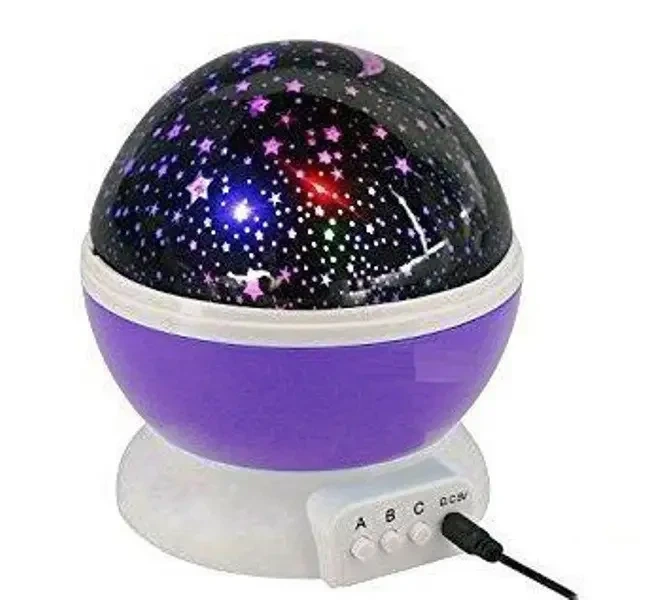 Ночник-проектор звездное небо Star Master Dream QDP01 Фиолетовый, синий, розовый - Фото 4 Ночник-проектор звездное небо Star Master Dream QDP01 Фиолетовый, синий, розовый - изображение 4