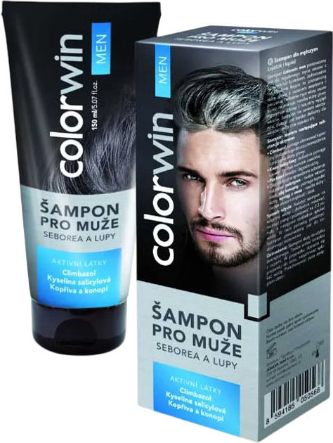 Шампунь ColorWin Men проти себореї та лупи 150 мл від Rozetka на платформі USKIDKA Акція на Шампунь ColorWin Men проти себореї та лупи 150 мл від Rozetka