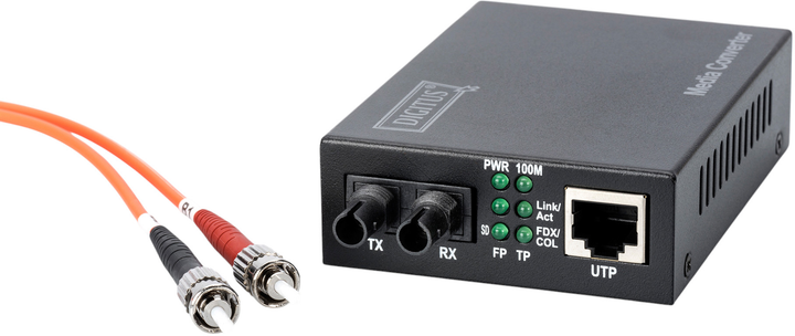 Media konwerter Digitus Fast Ethernet RJ45 / ST (DN-82010-1) - obraz 6