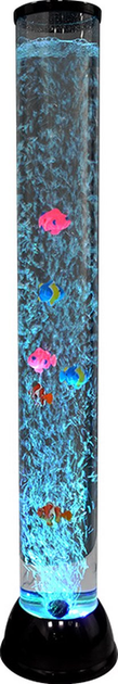 Lampka nocna iTotal Bubbel Fish Lamp (8059037074012) - obraz 3