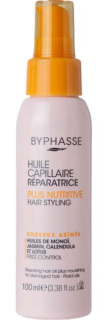 Олійка для пошкодженого волосся Byphasse Repairing Oil For Damaged Hair 100 мл - зображення 2