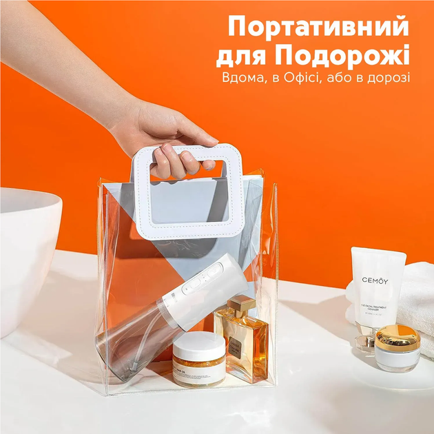 Электрическая зубная щетка Bitvae D2 с футляром и 6 насадок white + Ирригатор Bitvae C2 white - изображение 10