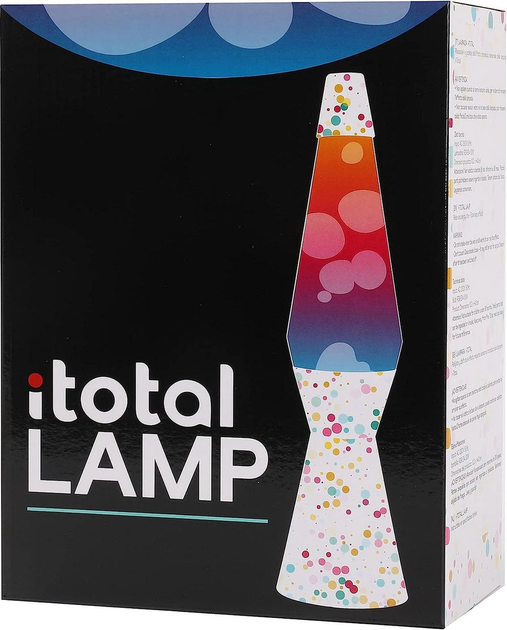 Lampka nocna iTotal Lava Lamp Bubbles (8057711463282) - obraz 3