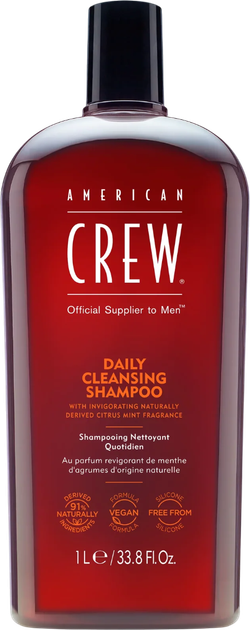 Szampon do włosów American Crew Daily oczyszczający 100 ml (738678000977) - obraz 1