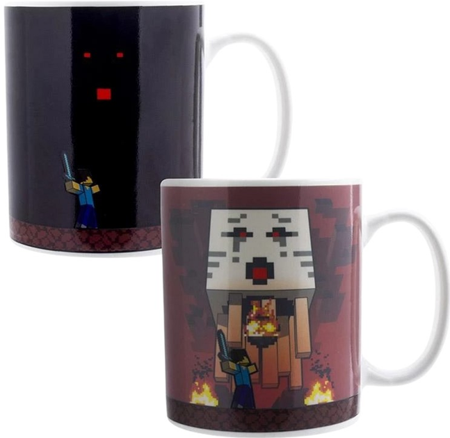 Чашка Paladone Nether Heat Change Mug 300 мл (5055964799496) - зображення 4