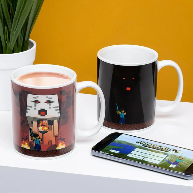 Чашка Paladone Nether Heat Change Mug 300 мл (5055964799496) - зображення 7