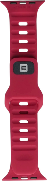 Ремінець Evelatus Sport Silicone Strap для Apple Watch Series 1/2/3/4/5/6/7/8/SE 42-45 мм Cherry (4752192077495) - зображення 2