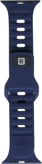 Ремінець Evelatus Sport Silicone Strap для Apple Watch Series 1/2/3/4/5/6/7/8/SE 42-45 мм Dark Blue (4752192089900) - зображення 2