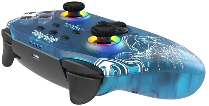 Kontroler Trade Invaders Nintendo Switch Harry Potter Expecto Patronum Blue (3760178626354) - obraz 4