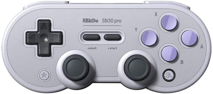 Kontroler 8BitDo SN30 Pro USB Gamepad Gray Edition (6922621501794) - obraz 3