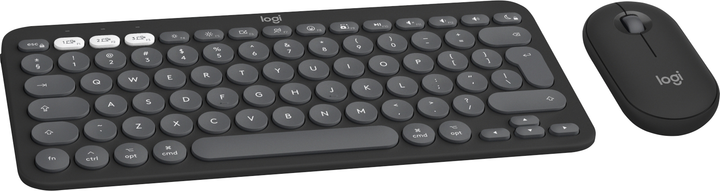 Комплект беспроводной Logitech Pebble 2 Combo for Mac Tonal Graphite UA (920-012244) - изображение 1