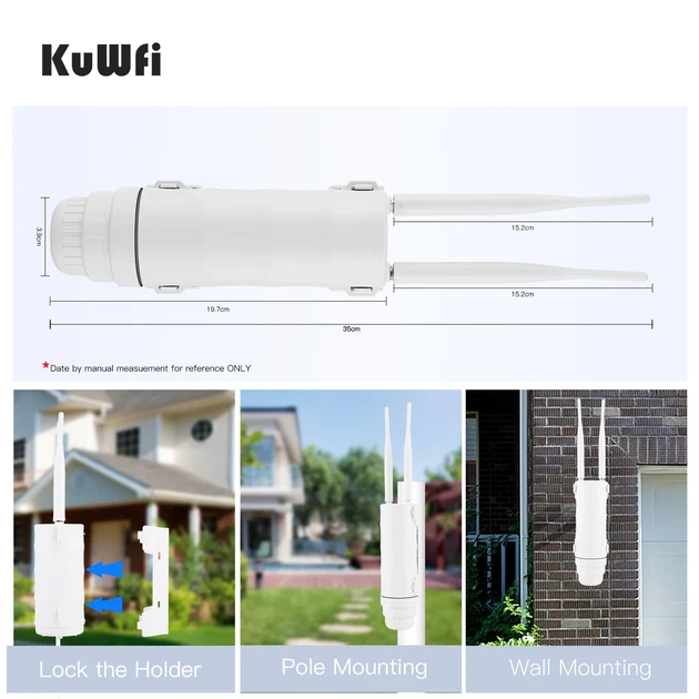 Уличный Wi-Fi-маршрутизатор KuWFi 4G - Фото 5 Уличный Wi-Fi-маршрутизатор KuWFi 4G - изображение 5