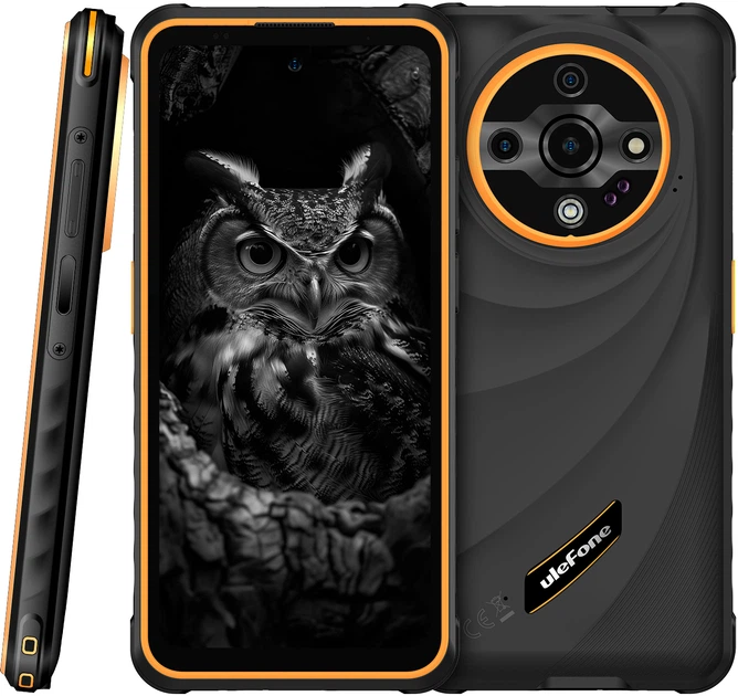 Мобільний телефон Ulefone Armor X31 Pro 8/256GB Black-Orange (6975326668477) - зображення 5