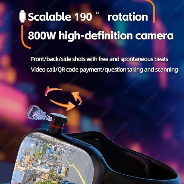 Смартгодинник Android 4G 32gb Smart Watch CD99 з поворотною камерою, PlayMarket і Google з українською мовою - зображення 4