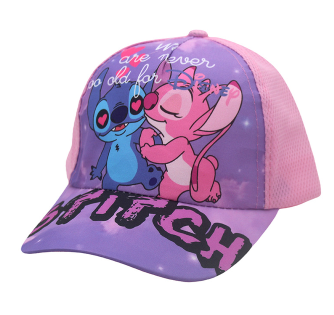 Кепка спортивная Бейсболка, картуз Лило Lilo & Stitch размер 49-54см розовый (II) 33861 - Фото 1 Кепка спортивная Бейсболка, картуз Лило Lilo & Stitch размер 49-54см розовый (II) 33861 - изображение 1