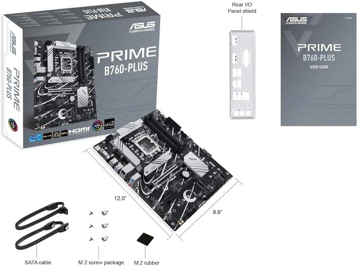Материнська плата Asus Prime B760-Plus Socket 1700 - изображение 7