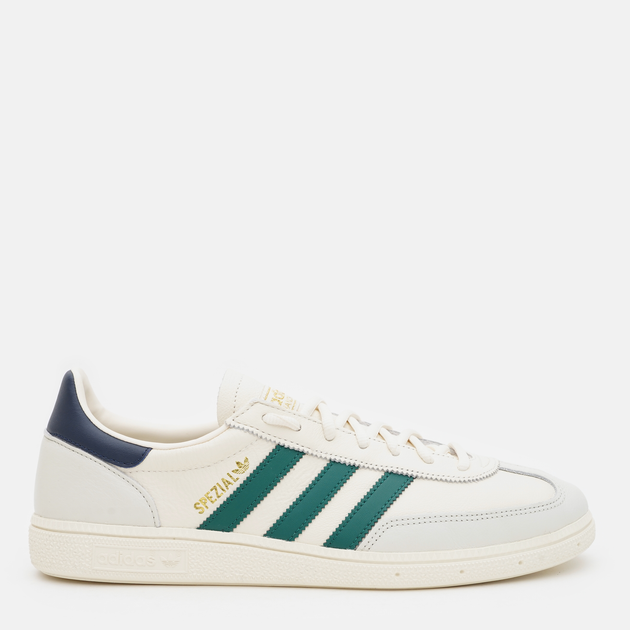 Акція на Чоловічі кеди низькі Adidas Handball Spezial JH5451 47.5 (12UK) 30.5 см Cwhite/Cgreen/Nindig від Rozetka