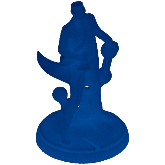 Філамент пластик для 3D-друку Panchroma Glow PLA 1 кг Glow Blue - зображення 6