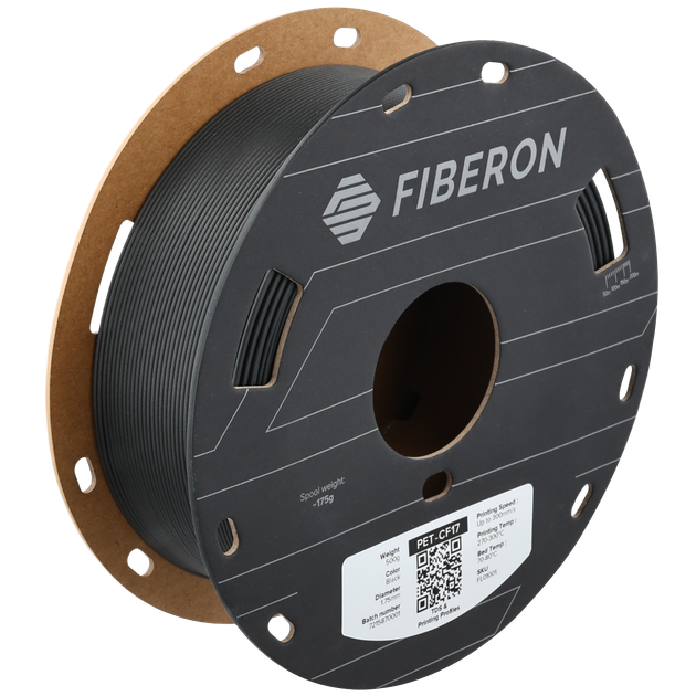 Філамент Fiberon пластик для 3D-друку 0.5 кг Black (6938936714590) - зображення 4