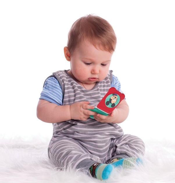 Telefon dziecięcy Clementoni Disney Baby Mickey Flip-Phone 17514 (8005125175147) - obraz 4
