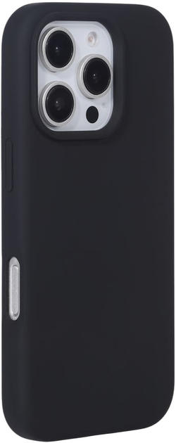 Etui Evelatus Premium MagSafe Soft Touch Silicone Case do Apple iPhone 16 Pro Black (4752192090678) - obraz 2