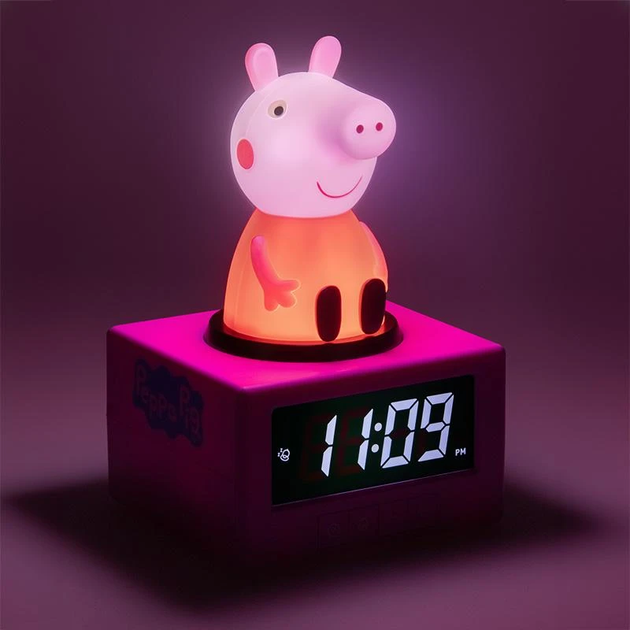 Budzik Paladone Świnka Peppa 15.5 cm (5056577728279) - obraz 5