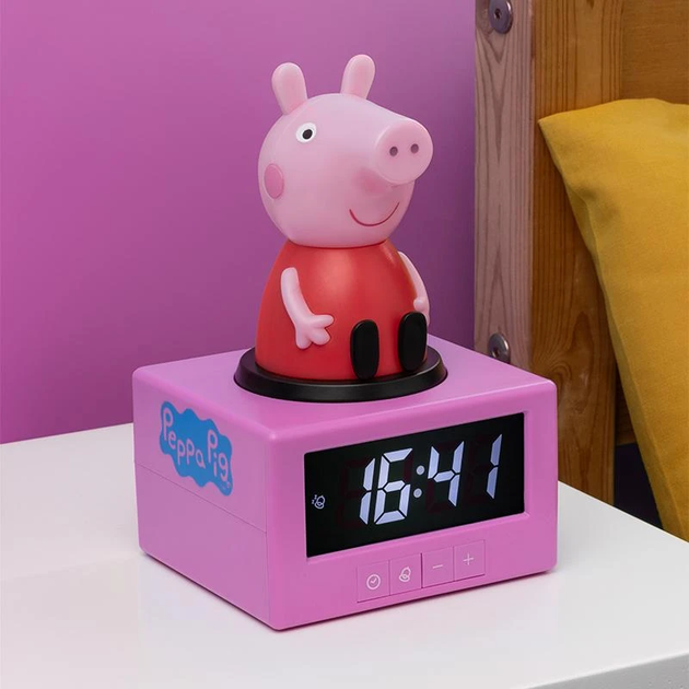 Budzik Paladone Świnka Peppa 15.5 cm (5056577728279) - obraz 6