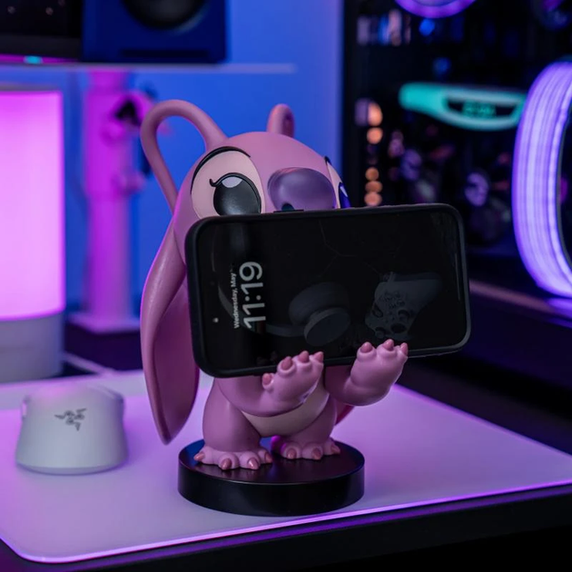 Stojak na telefon Exquisite Gaming Disney Stitch: Angel 20 cm (5060525896408) - obraz 7