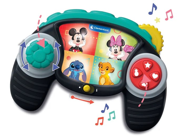 Іграшка для малюків Clementoni Disney Baby Мій перший ігровий контроллер 17497 (8005125174973)  - зображення 3