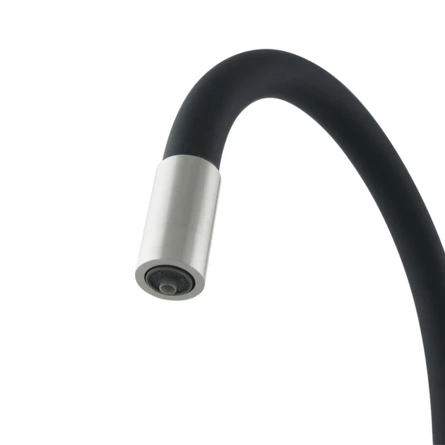 Смеситель для кухни Venta BK813SB с гибким изливом и подключением для питьевой воды+ Тройной фильтр Ecosoft - изображение 4