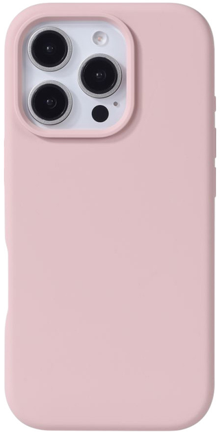 Etui Evelatus Premium MagSafe Soft Touch Silicone Case do Apple iPhone 16 Pro Max Pink Sand (4752192090722) - obraz 1