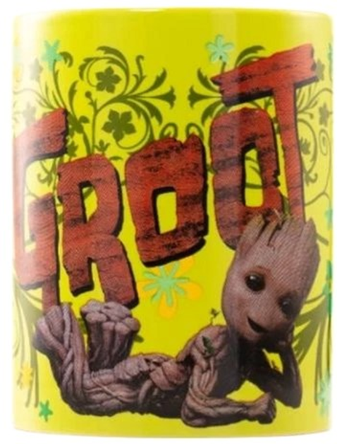 Kubek 3D Pyramid International Marvel Groot 440 ml (5063457010317) - obraz 3