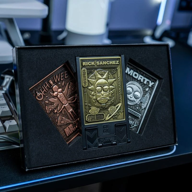 Stojak na telefon Exquisite Gaming Rick & Morty i 3 płytki Digiplates (5060525897009) - obraz 11