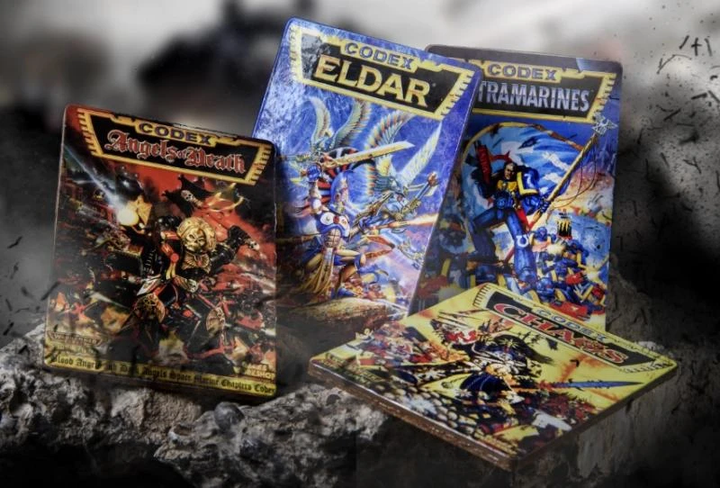 Podkładki pod kubek AAA Merchandise Warhammer 40 000: Second Edition Codex 4 szt. (5060914713200) - obraz 4